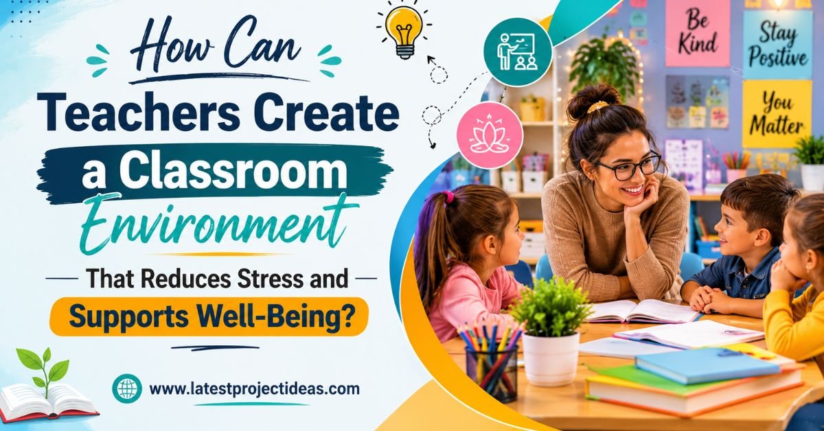 How Can Teachers Create a Classroom Environment That Reduces Stress and Supports Well-Being?