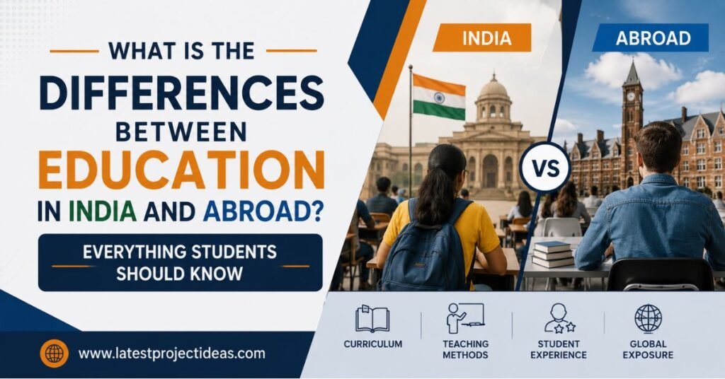What is the Differences Between Education in India and Abroad? Everything Students Should Know